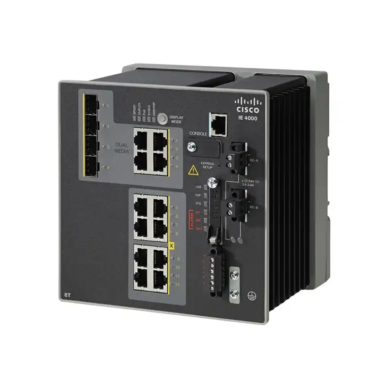 IE 4000 8 x RJ45 10 - 100M 4x10G Combo LAN (IE-4000-8T4G-E)_1